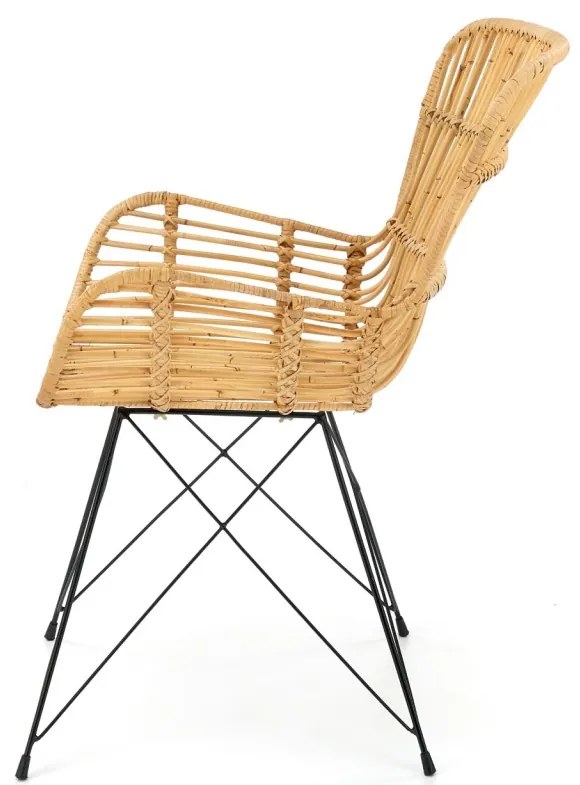 Scaun K335 rattan natural