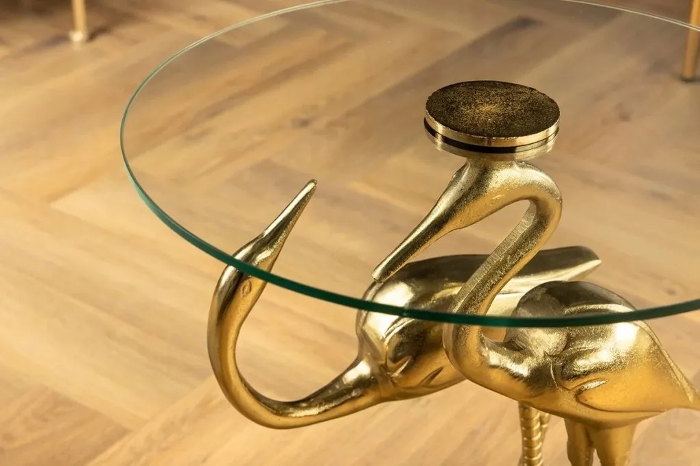 Masuta laterala design unic WILDLIFE CRANE 55cm