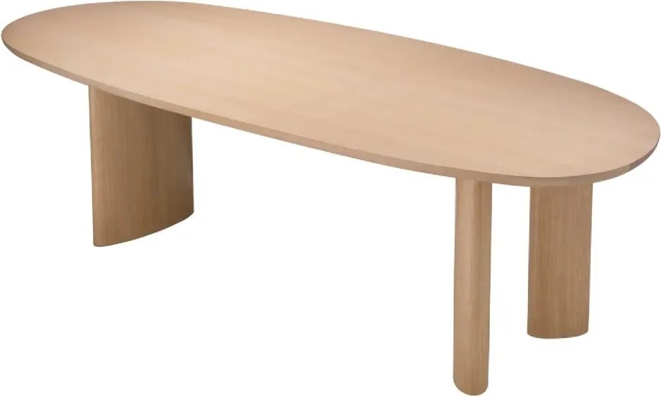 Masa dining moderna design LUX Lindner natur 259x109cm