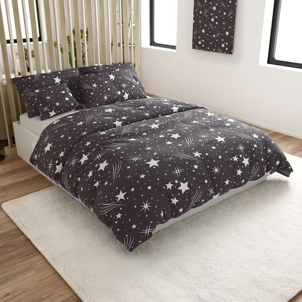 Lenjerie de pat din microfibra NOCTI OBLOHA gri Dimensiune lenjerie de pat: 70 x 90 cm | 140 x 200 cm