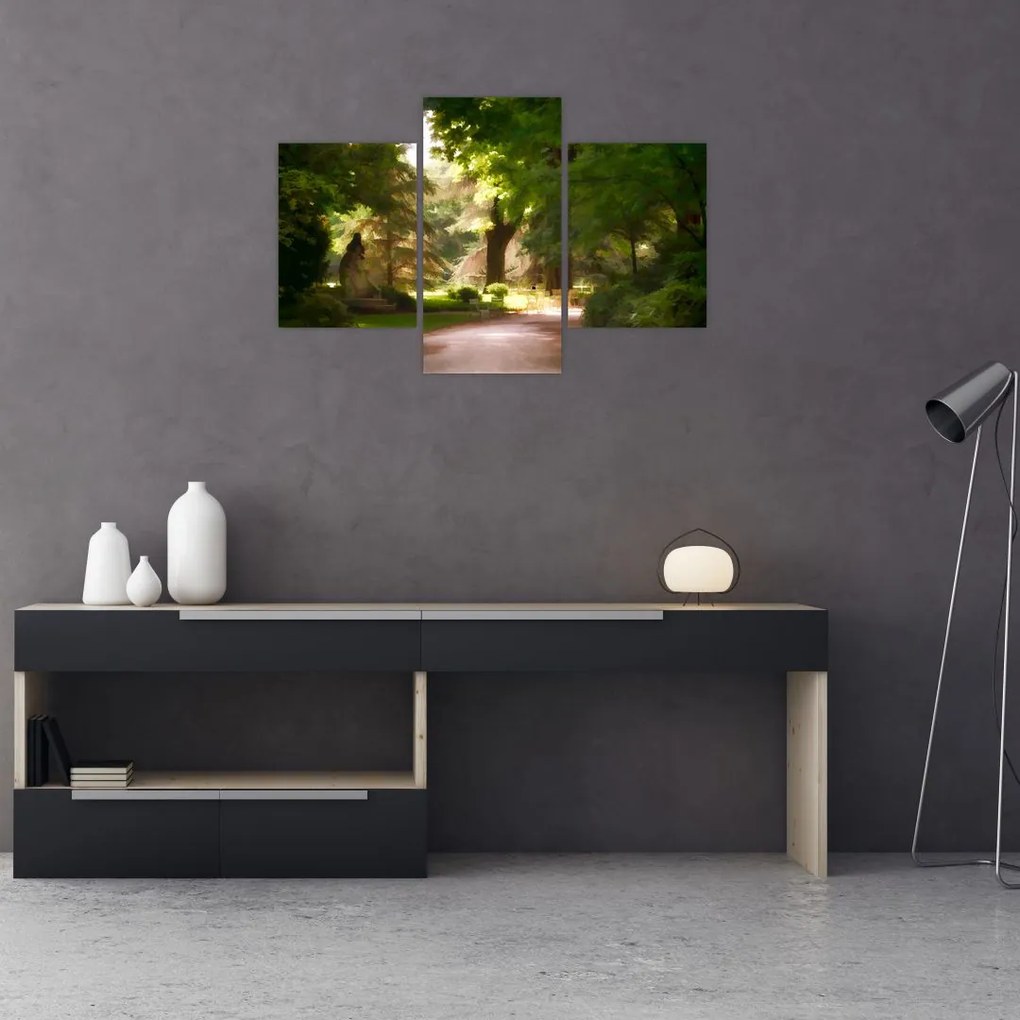 Tablou cu parc (90x60 cm)