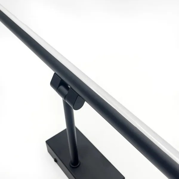 Lampă LED pentru oglindă de baie MIRROR, 8W/230V, 4000K, IP44, 60 cm, negru