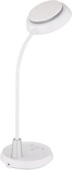 Globo 58496W - Lampă de birou tactilă LED reglabilă KIRK LED/12W/230V albă