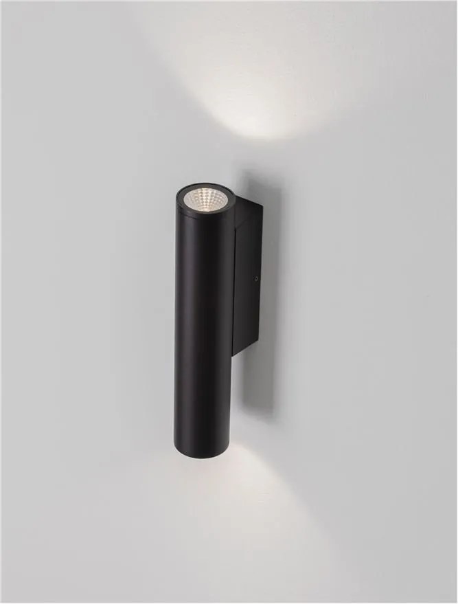 Aplica exterior cu iluminat sus si jos LED 2700K IP65 TORRIN antracit