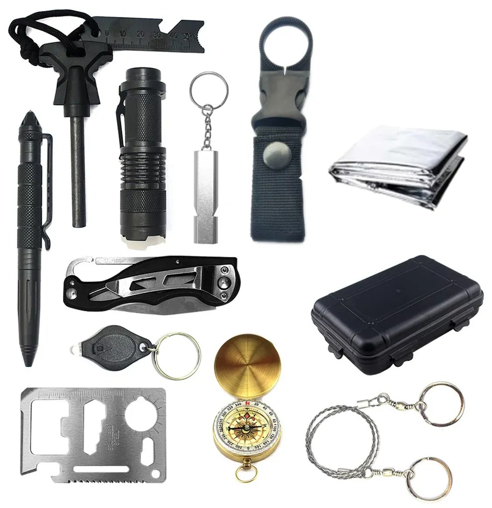 Zaparkorun Cutie de ultimă instanță - Kit de supraviețuire 12 în 1