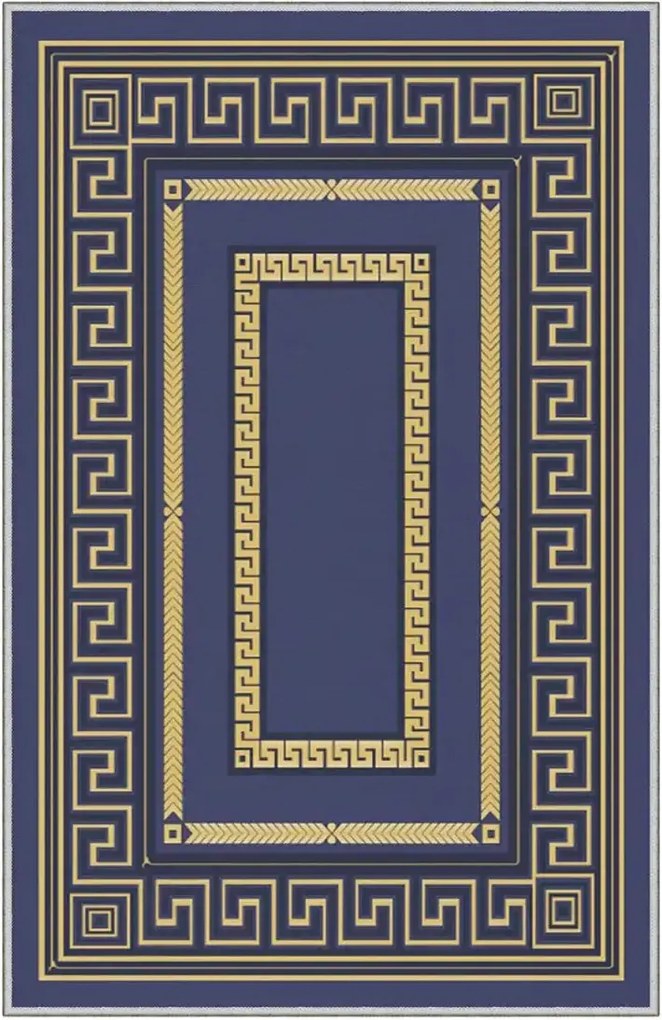 Covor Blue Gold, 100x150