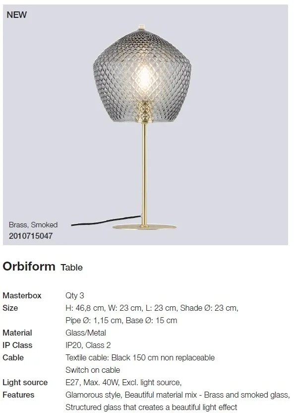 Veioza design nordic Orbiform 2010715047 NL