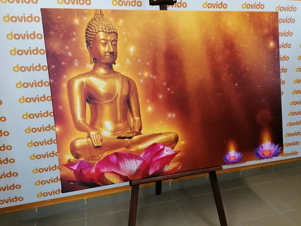 Tablou Budha auriu