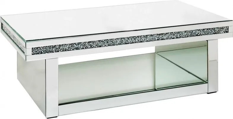 Masuta eleganta placata cu oglinda Glam SX-106480