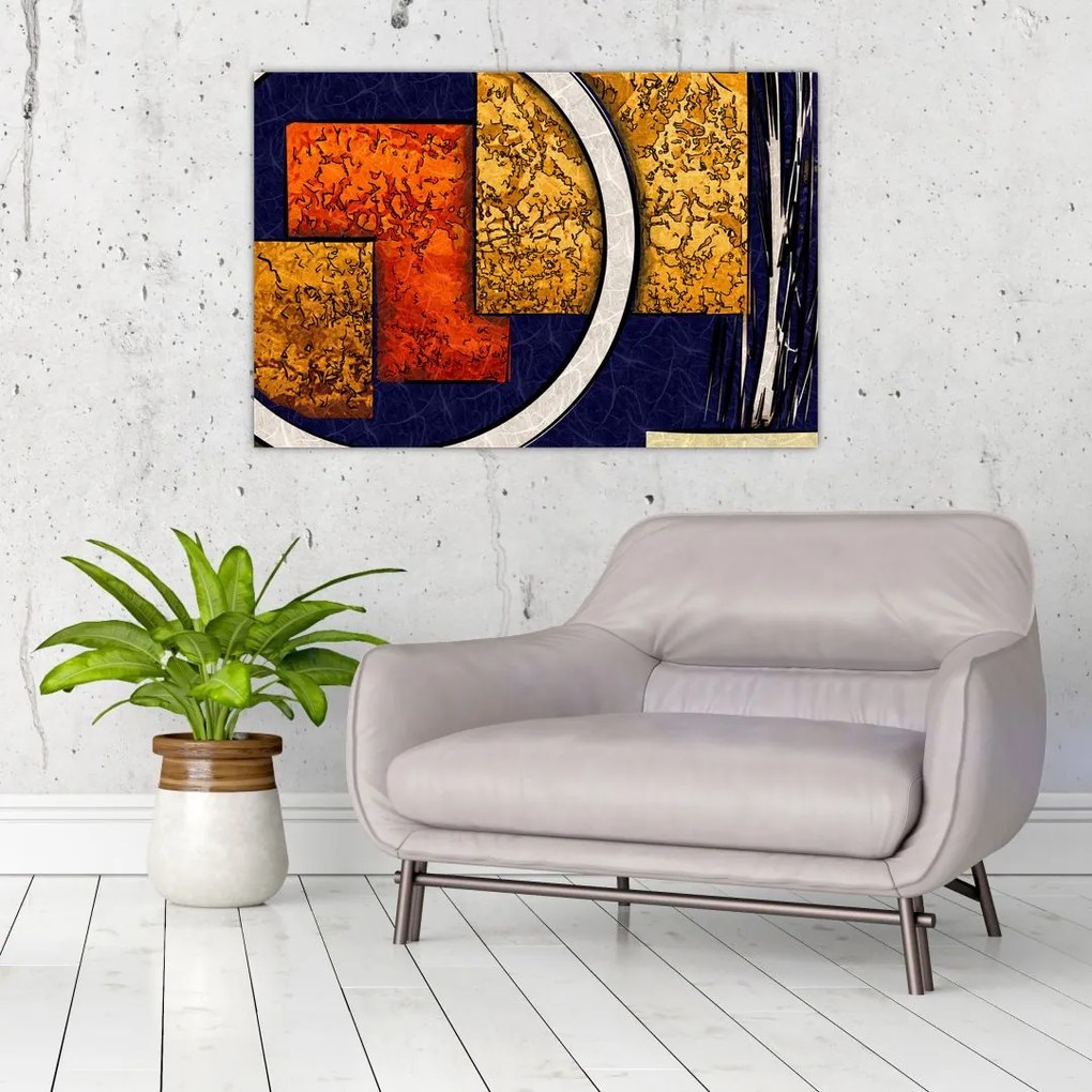 Tablou abstract (90x60 cm)