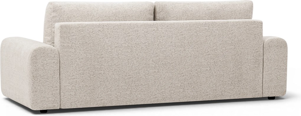 Canapea extensibilă Velamo - chenille bej deschis Bella 05
