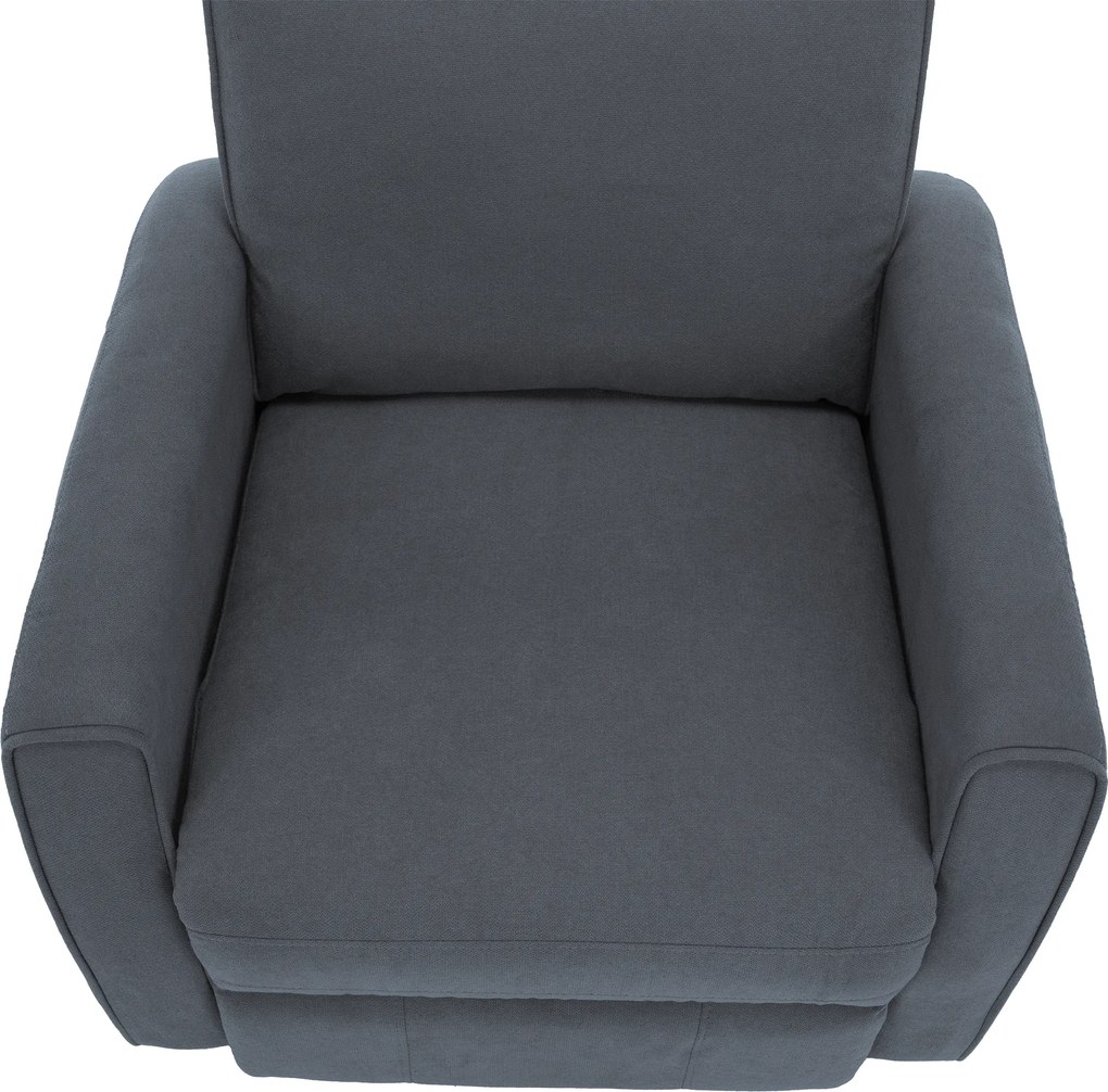 Fotoliu rotativ de relaxare, gri, MEKENZI