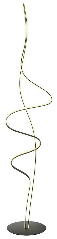 Redo 01-3626 - Lampă de podea LED dimabilă IMPULS LED/36W/230V, neagră