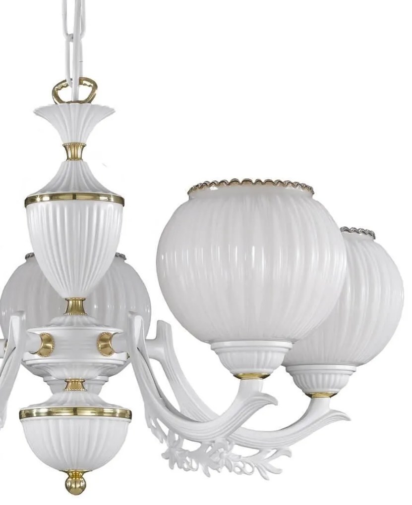 Candelabru clasic cu 5 brate design italian 9650
