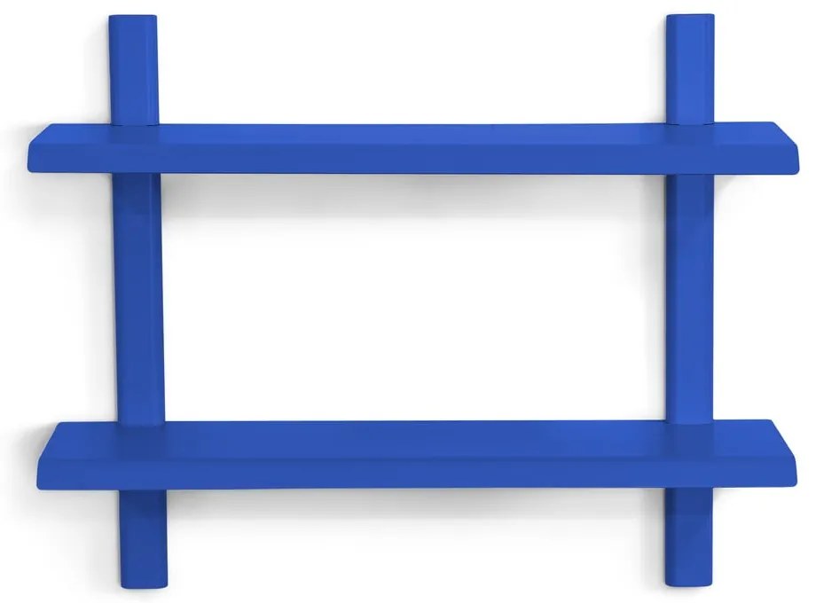 Raft albastru etajat din metal 60 cm Hola – Spinder Design