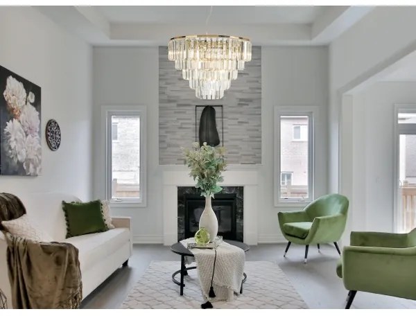 Lustră pe cablu MAXLIGHT P0424 MONACO 15xG9/40W/230V d. 60 cm auriu