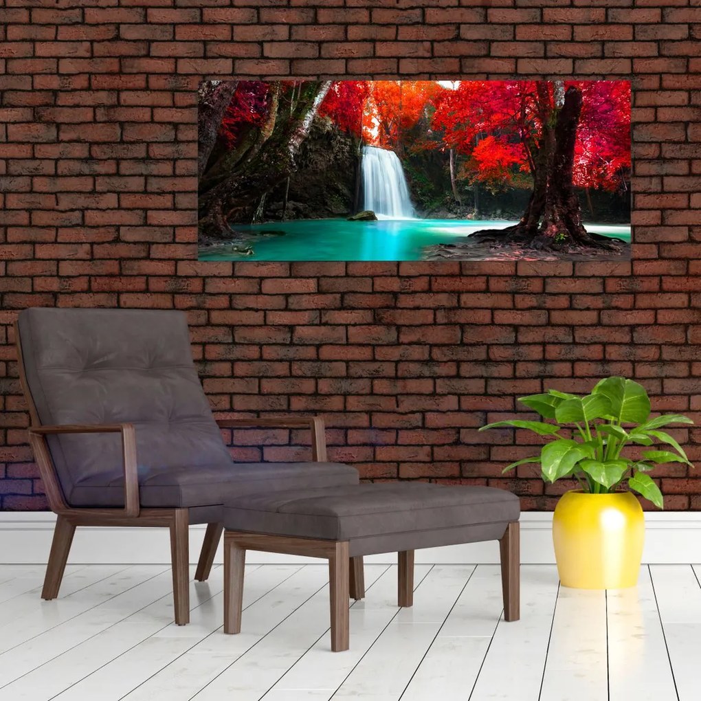 Tablou - Cascadă (120x50 cm)