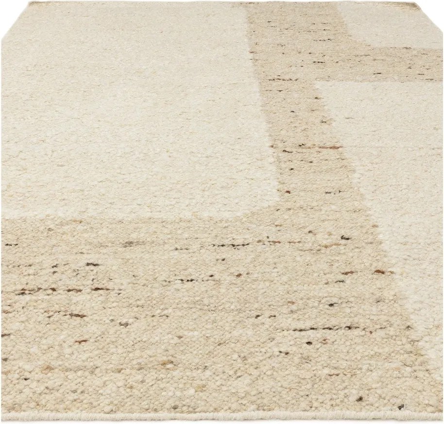Covor bej reversibil, țesut manual din lână 240x340 cm Napa Tumbla – Asiatic Carpets