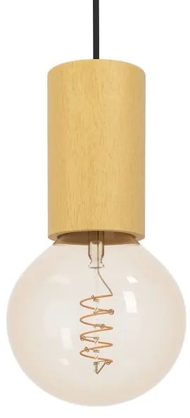 Lustră pe cablu Eglo 900801 POZUETA 1xE27/40W/230V maro