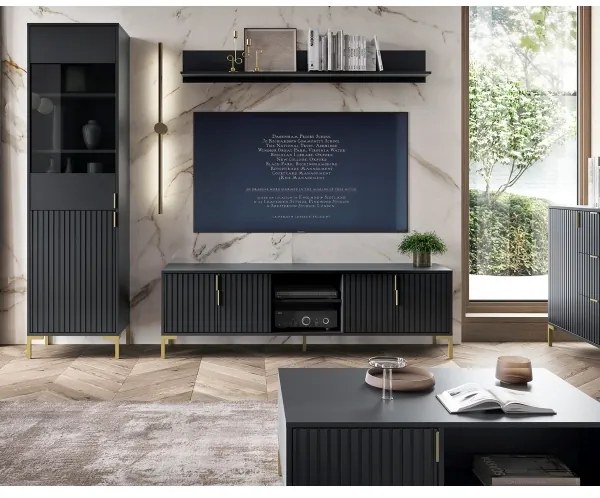 Comodă TV FLOP, negru