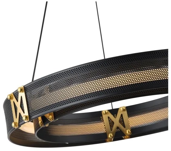 Lustră LED pe cablu LED/21W/230V 3000K 42x120 cm