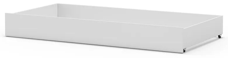 Sertar pentru sub pat de copii alb 90x190 cm Valka – Marckeric