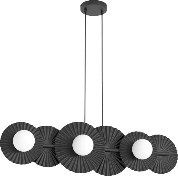 Lustră suspendată pe cablu UMBRA, 6x G9, 8W, 230V, negru