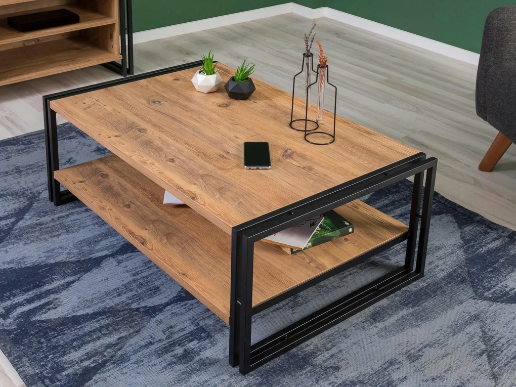 Mobilier living Cosmopolitan 28 (Pin atlantic + Negru). 1089154