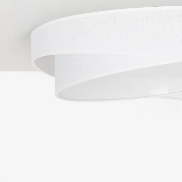 BRILAGI - Plafonieră LED VELVET TWIST LED/24W/230V 4000K Ø 55 cm albă