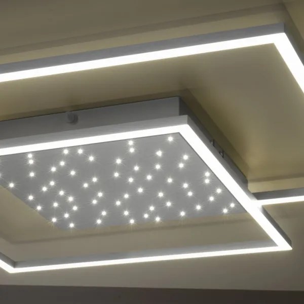 Lustră LED aplicată dimabilă YUKI LED/49W/230V Paul Neuhaus 6024-55 + telecomandă