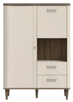 Comodă VIRO maro/bej