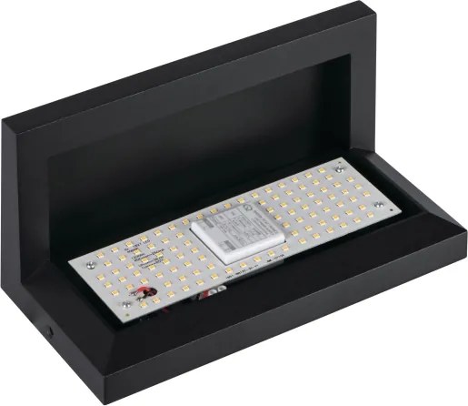 Kanlux 45817 - Aplică de perete pentru exterior LERTO LED/12W/230V IP54, negru