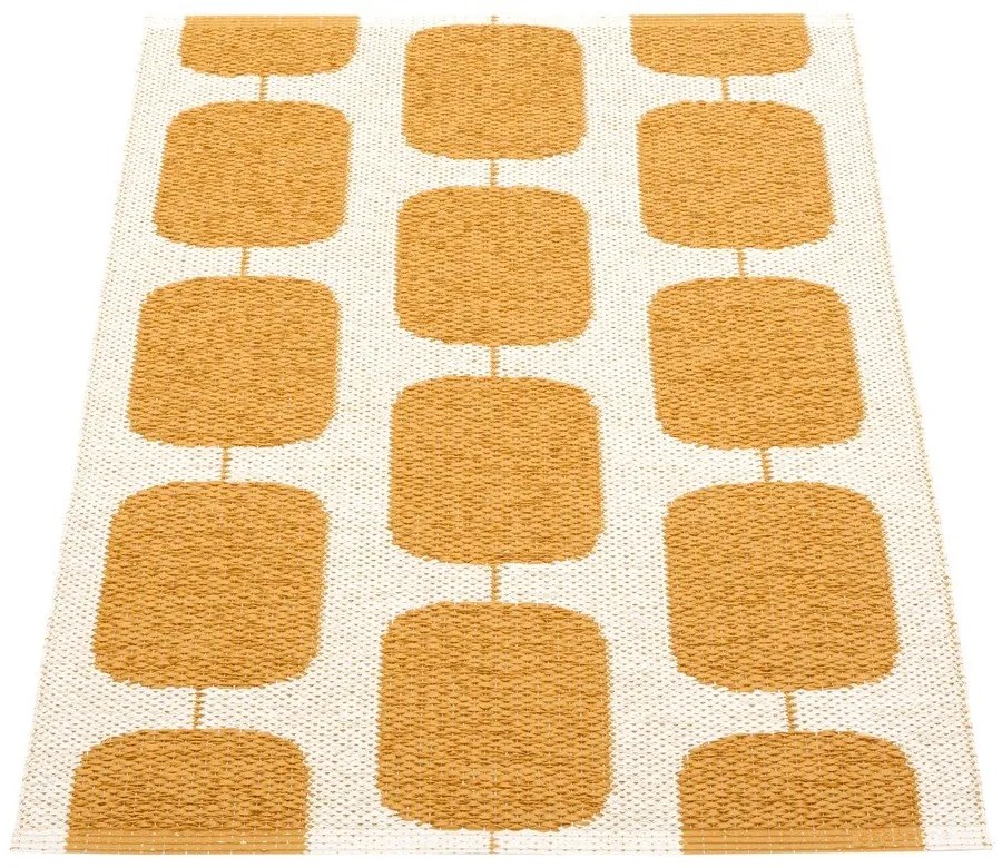 Covor pentru exterior și interior galben ocru/crem 70x100 cm Sten Ochre – Pappelina