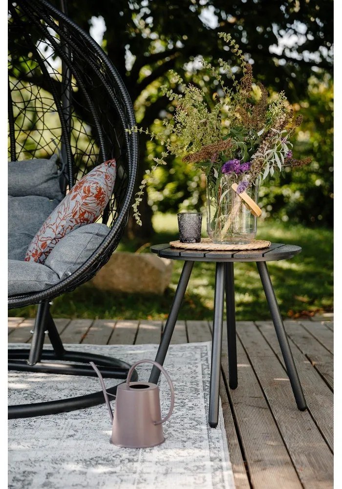 Masă de grădină Bonami Essentials Lounge, ø 51 cm, gri