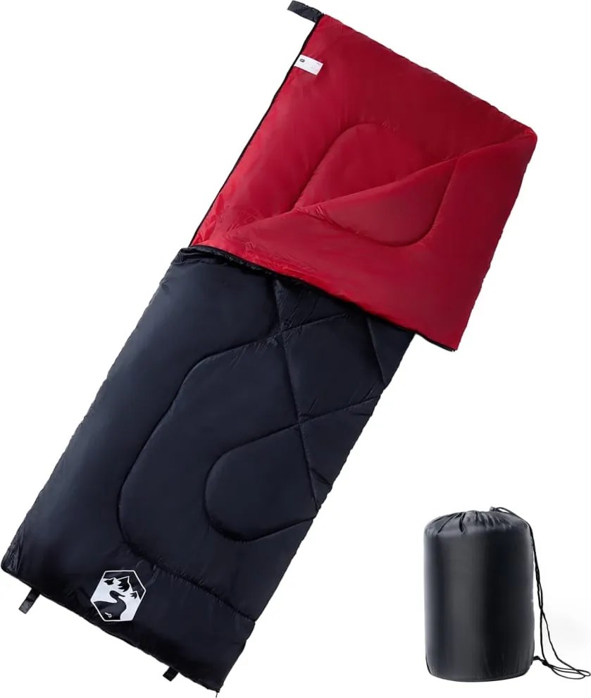 vidaXL Sac de dormit pentru adulți de camping, 3 anotimpuri