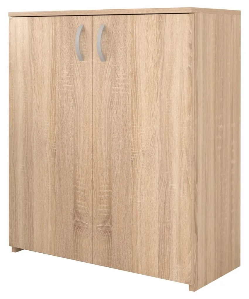 Comoda Creta, 2 Usi, Stejar Sonoma, 80 x 42 x 90 cm