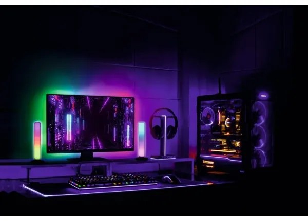 Bandă LED RGB dimabilă pentru televizor SYNCH BOX FLEX 4,5m LED/18W/230V Wi-Fi Ledvance