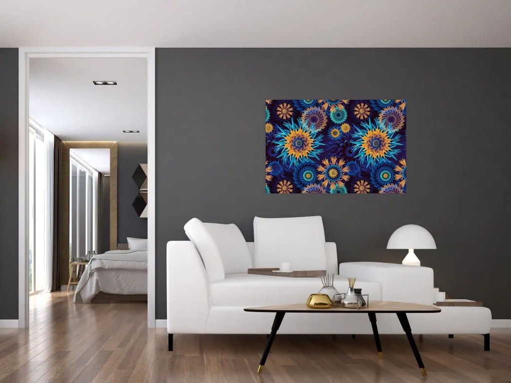 Tablou - 3D flori (90x60 cm)