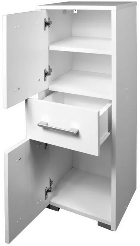 Supermobel Dulap de baie FIN 2D1SZ, 30x85x30, sonoma