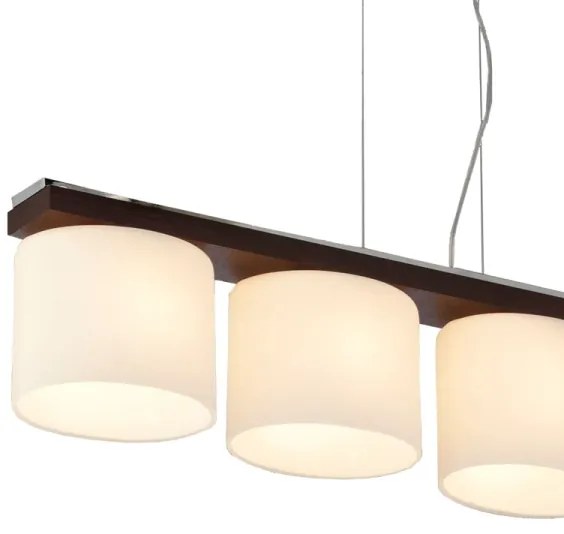 Argon 1550 - Lustra CARLO 4xE27/60W/230V maro