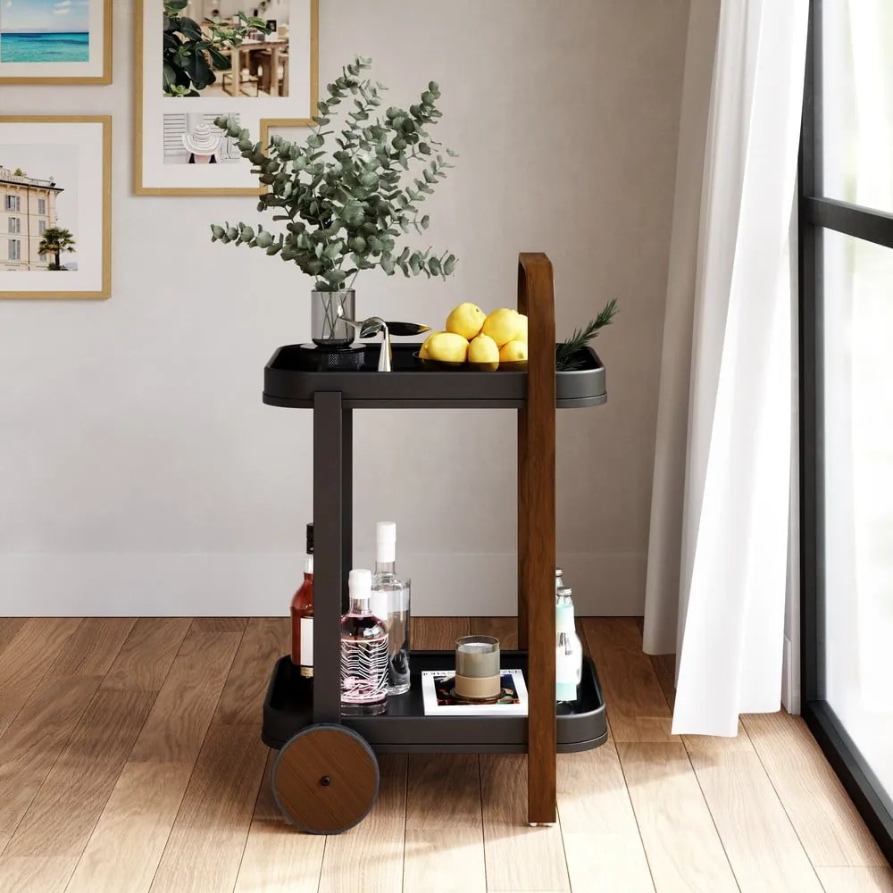 Măsuță de servire cu roți 44x53 cm Bellwood – Umbra