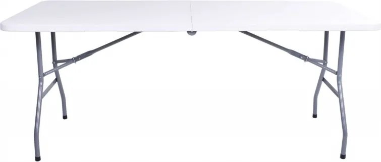 Masa catering CATERON 70x180 cm, albă