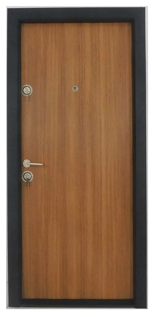 Ușă Metalică cu MDF Clasic Laminat Gri3121 Dreapta