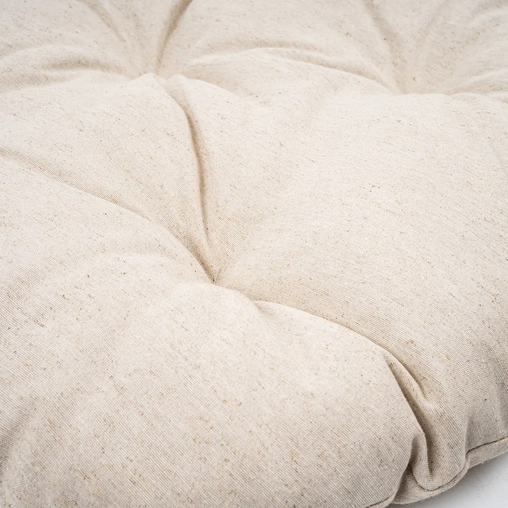 Pernă scaun Domarex XXL Brasil bej, 65 cm