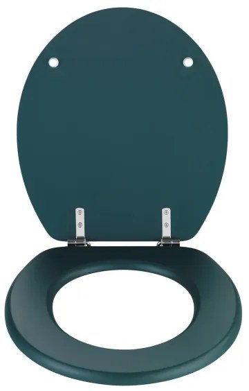 WENKO 25171100-WC PRIMA capac WC 37x41 cm verde/argintiu