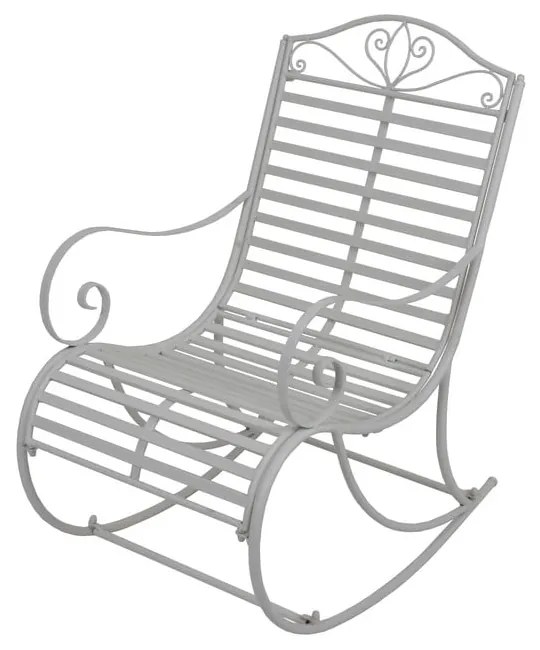 Fotoliu de grădină alb din metal Tambo - Garden Pleasure