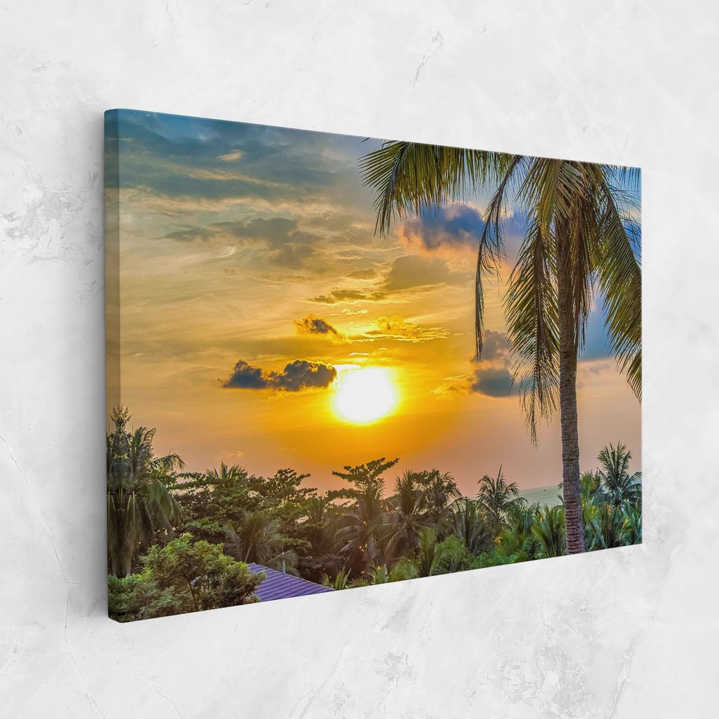 Tablou Canvas, 20x30cm, Dormitor si Living, Peisaje, Vara, Summer View