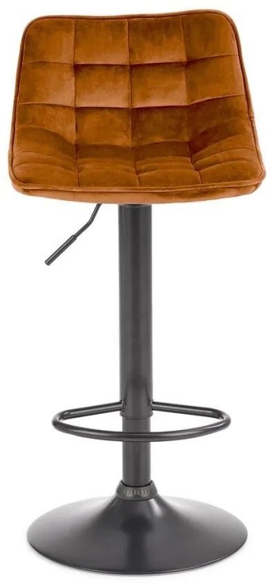 Scaun de bar H95 velvet cinnamon