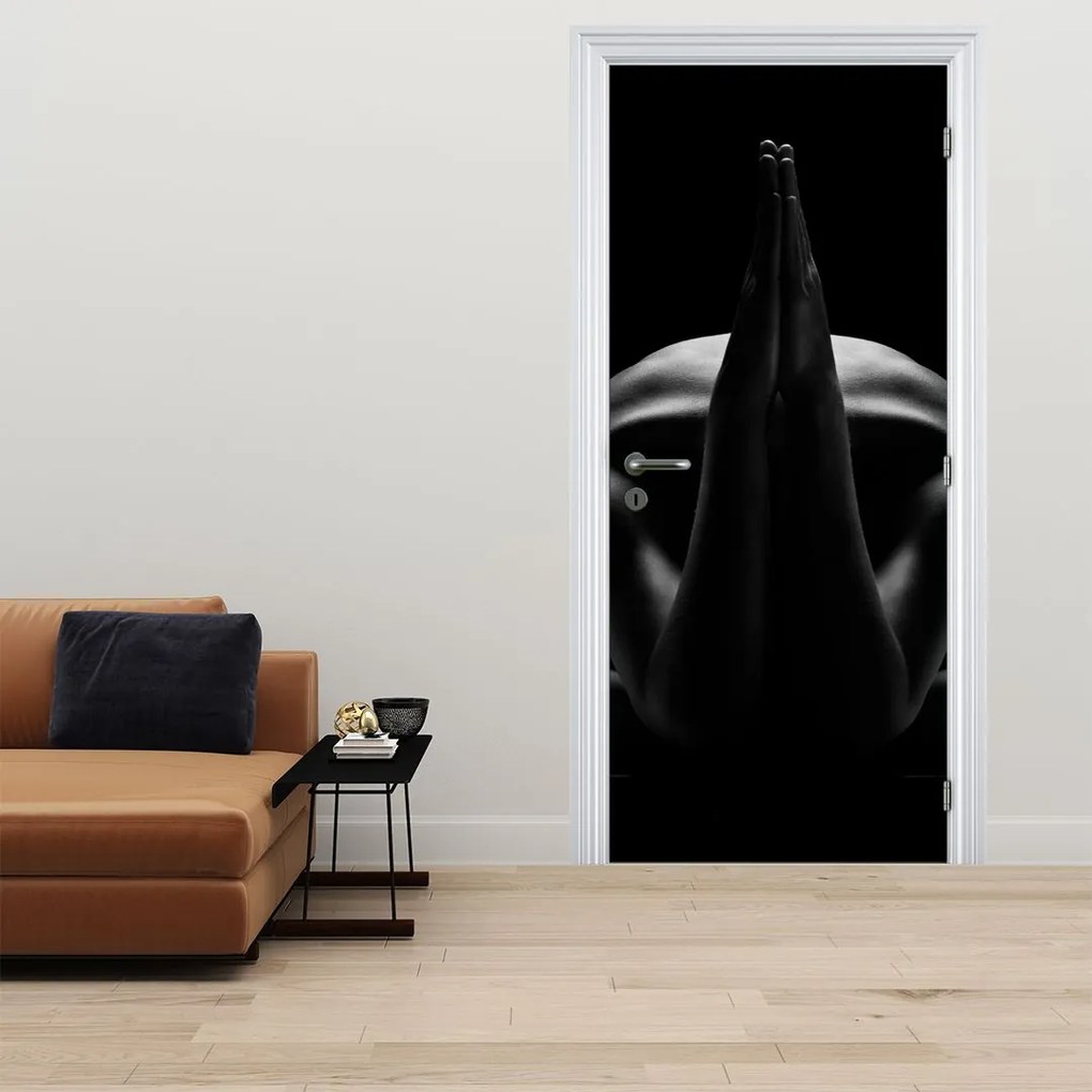 Fototapet pentru ușă - Nud feminin (95x205cm)