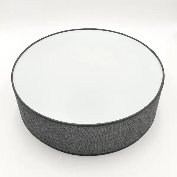 Plafonieră SIRJA 2xE27/15W/230V, diametru 45 cm, gri